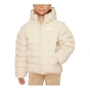 Nike (gs)  Sportswear Lightweight Synthetic Fill Loose Hooded Jacket 'sanddrift' In Neutral