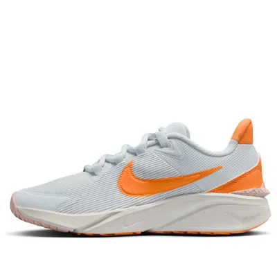 Nike (gs)  Star Runner 4 'white Orange' In Neutral