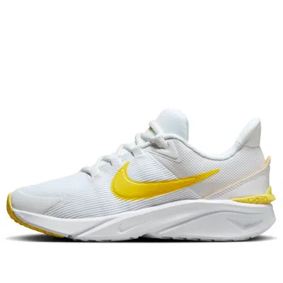 Nike (gs)  Star Runner 4 'white Yellow' In Multi