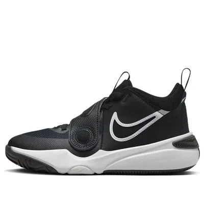 Nike (gs)  Team Hustle D 11 Basketball Shoes 'black White'