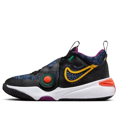 Nike (gs)  Team Hustle D 11 'black Mystic Navy Gold'