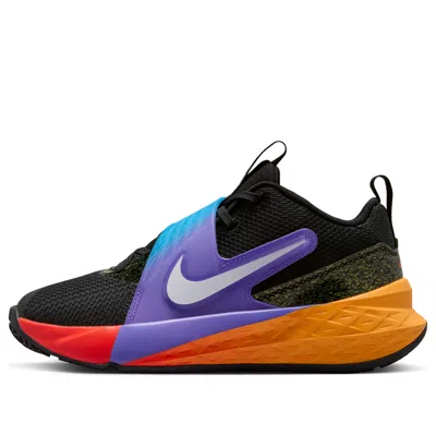 Nike (gs)  Team Hustle D 12 'black Laser Orange' In Multi