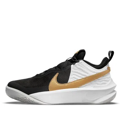 Nike (gs)  Team Hustle D10 'black Metallic Gold' In Multi