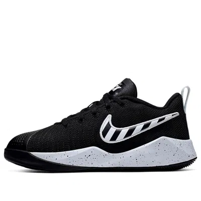 Nike (gs)  Team Hustle Quick 2 Sport 'black White' In Multi