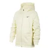 Nike (gs)  Therma-fit Full-zip Hoodie 'coconut Milk' In Neutral