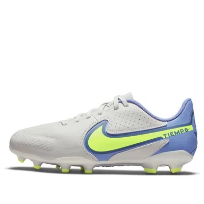 Nike (gs)  Tiempo Legend 9 Academy Fg/mg 'grey Royal Blue' In Gray
