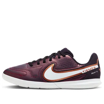 Nike (gs)  Tiempo Legend 9 Club Ic Soccer Shoes 'burgundy White'