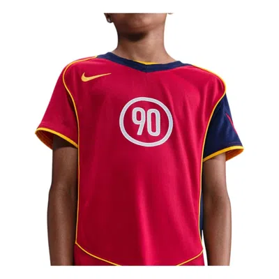 Nike (gs)  Total 90 Dri-fit Soccer Jersey 'gym Red Navy'