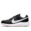 Nike (gs)  Varsity Leather 'black White'