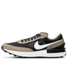 Nike (gs)  Waffle One Athleisure Casual Sports Shoe Black Brown
