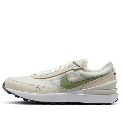Nike (gs)  Waffle One 'light Bone Oil Green' In Neutral