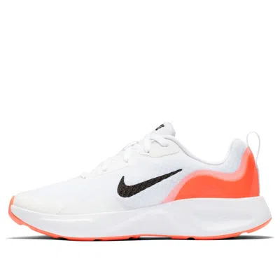 Nike (gs)  Wearallday 'white Flash Crimson'