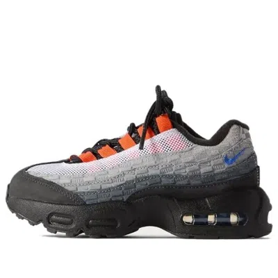 Nike (gs)  X Kith Air Max 95 'knicks' In Gray