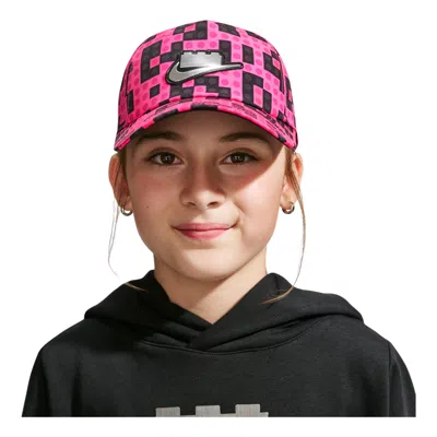 Nike (gs)  X Lego Collection Hat 'hyper Pink Vivid Pink Iron Grey'