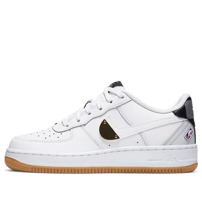Nike (gs)  X Nba Air Force 1 Lv8 1 Ho20 'white'
