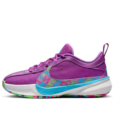 Nike (gs)  Zoom Freak 5 'alphabet Bros' In Purple