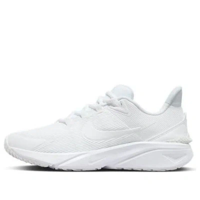 Nike (gs) Star Runner 4 'triple White'