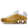 Nike (gs) Shox R4 'metallic Gold White'