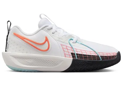Pre-owned Nike Gt Cut 3 Chbl Sneakers In White/safety Orange In Multi