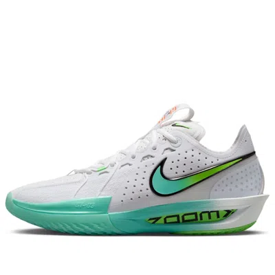 Nike G.t. Cut 3 Ep 'white Bleached Turquoise Green Strike' In Multi