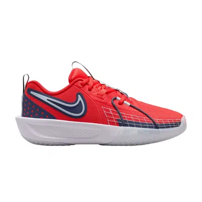 Pre-owned Nike Gt Cut 3 Gs 'light Crimson Blue Tint' | Red | Kid's Size 1