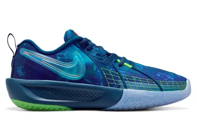 Pre-owned Nike Gt Cut 3 Lego Sneakers In Brave Blue/chrome/green Strike