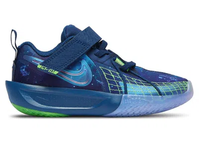 Pre-owned Nike Gt Cut 3 Lego Sneakers In Brave Blue/chrome/green Strike