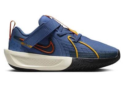 Pre-owned Nike Gt Cut 3 Se Cosmic Clay Sneakers In Mystic Navy Blue/university Gold/viotech
