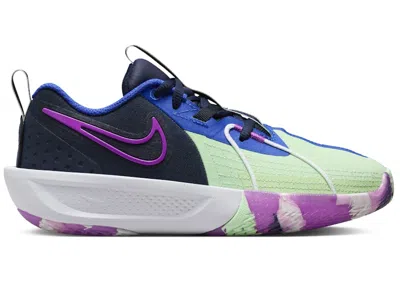 Pre-owned Nike Gt Cut 3 Se Hyper Violet Sneakers In Obsidian/vapor Green/hyper Royal