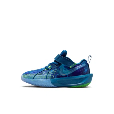 Nike G.t. Cut 3 X Legoâ® Collection Little Kids' Shoes In Blue