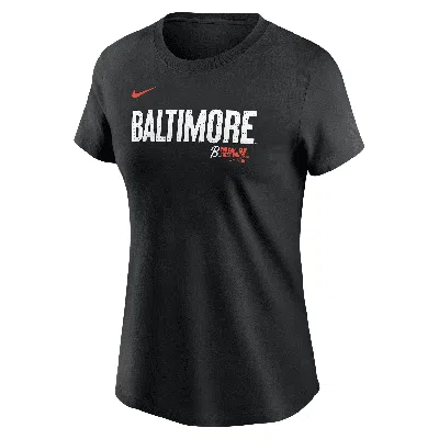 Nike Gunnar Henderson Baltimore Orioles City Connect Fuse  Women's Mlb T-shirt In Black