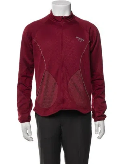 Pre-owned Nike Gyakusou Windbreaker In Burgundy