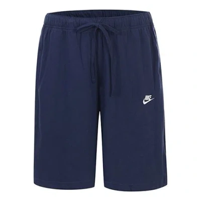 Nike Gym Casual Sports Basketball Running Shorts Navy Blue Dark Blue