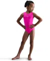 Nike Gymnastics Girls' 7-16 Classic Performance Leotard In Pink