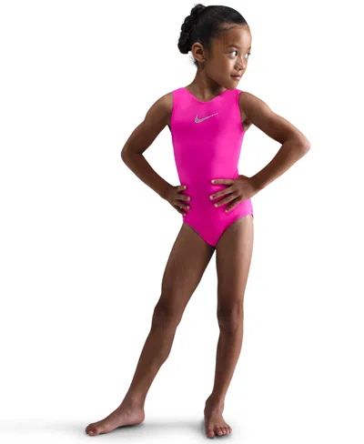 Nike Gymnastics Kids' Girls' 7-16 Classic Performance Leotard In Pink