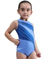Nike Gymnastics Girls' 7-16 Skye Blakely 2025 U.s. Championships Shimmer Replica Leotard In Blue