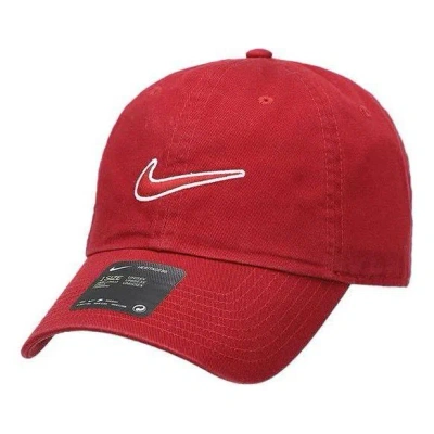 Nike H86 Swoosh Washed Cap 'red'