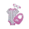 Nike Happy Camper Baby 3-piece Bodysuit Box Set In White