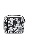 Nike Hard Liner Lunch Bag In Black/white