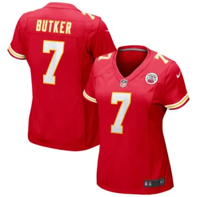 Nike Harrison Butker Red Kansas City Chiefs Game Jersey