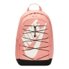 Nike Hayward Logo Straps Large Capacity Colorblock Backpack One Size Black Pink Blackpink