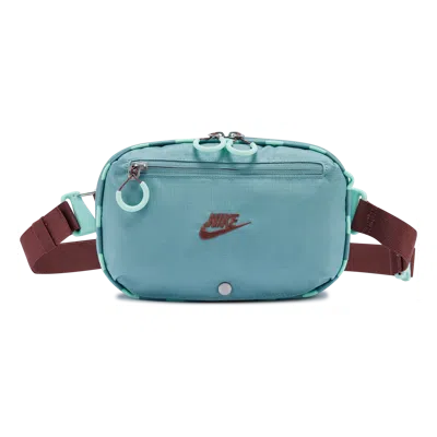 Nike Hayward Patrol Crossbody Bag 'cannon Mint Red Sepia' In Blue