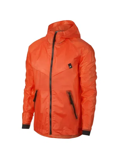 Nike Hd Qs Windrunner Jacket In Orange