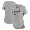 Nike Heather Gray Tennessee Titans Team Shout Out Tri-blend T-shirt In Gray