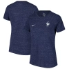 Nike Heather Navy France National Team Crest Varsity T-shirt