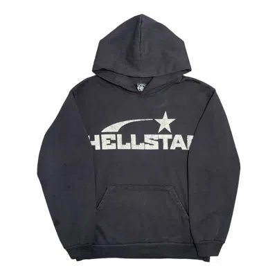 Pre-owned Nike Hellstar Studios Basic Logo Hooded Sweatshirt Black