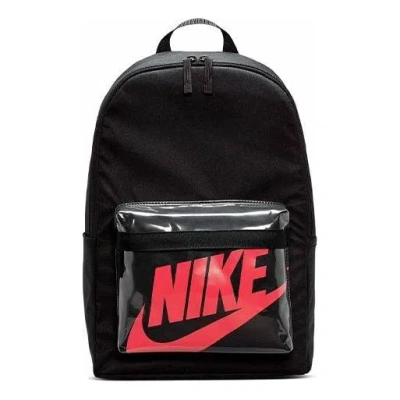 Nike Heritage 2.0 Backpack 'black Red' In Multi