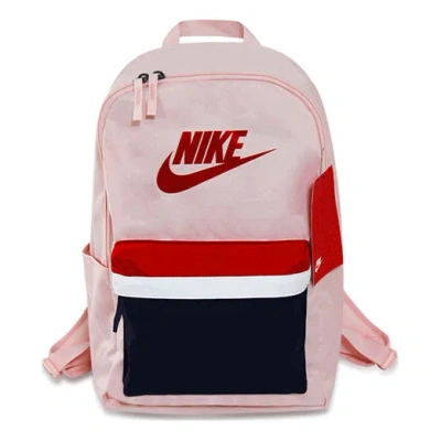 Nike Heritage 2.0 Backpack 'echo Pink Blackened Blue University Red'