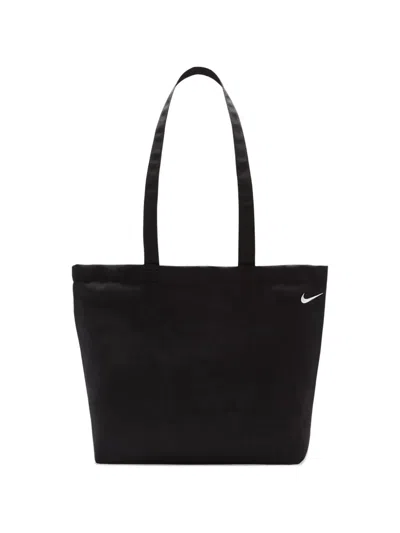 Nike Heritage 2.0 Logo Tote Bag In Black