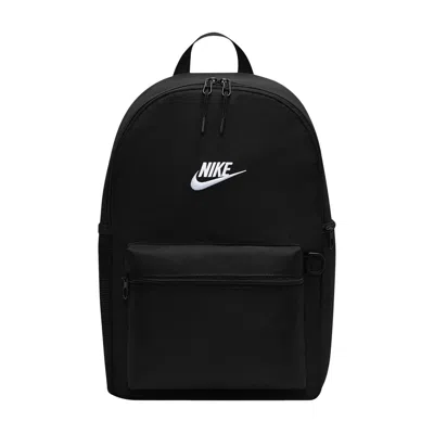 Pre-owned Nike Heritage 23l Backpack 2.0 'black/black/white' | Men's Size Onesize